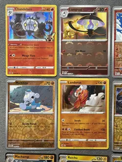 Holo Reverse Holo Pokemon Cards Lot Includes 151 Raichu Machamp, Promos + More - Image 2