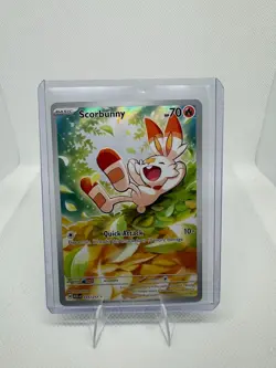 Scorbunny 225/217 Ascended Heroes Pokemon Card NM Near Mint Condition English - Image 1