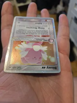 Pokemon TCG Blissey EX Unseen Forces Ultra Holo Rare Card 101/115 LP Condition - Image 3