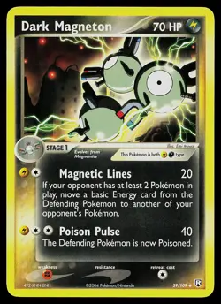 Pokemon Card - Dark Magneton Team Rocket Returns 39/109 Uncommon - Image 1