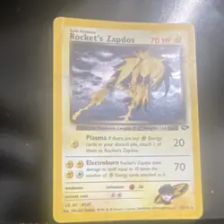 Pokemon Rocket's Zapdos Gym Challenge 15/132 Unlimited Holo Rare English - Image 3