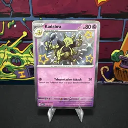 Pokemon Kadabra SV: Paldean Fates 149/091 Near Mint NM Holo Rare - Image 1