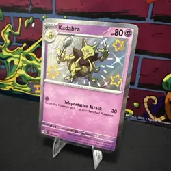 Pokemon Kadabra SV: Paldean Fates 149/091 Near Mint NM Holo Rare - Image 3