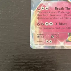 Pokemon TCG XY Promo Xerneas EX Promo Single - Image 3