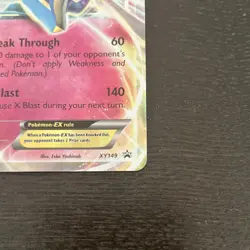Pokemon TCG XY Promo Xerneas EX Promo Single - Image 4