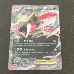 Pokemon TCG XY Promo Yveltal EX Promo Single - Image 1