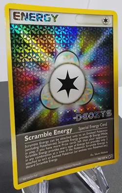 Pokemon ex Deoxys Reverse Holo Scramble Energy 95/107 - Image 2