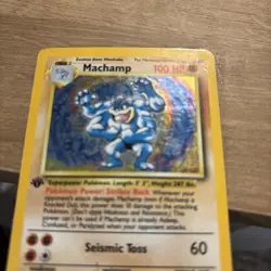 Pokemon TCG Machamp Base Set 8/102 1st Edition Sealed - Image 2