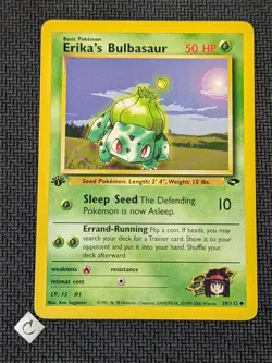 Erika's Bulbasaur 39/132 - Gym Challenge 1st Edition Pokemon TCG NM - Image 1