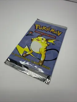 Base Set 2 - SEALED Booster Pack - Raichu Art - WOTC Pokemon TCG - Image 1