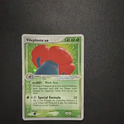 Pokemon Vileplume ex Ultra Rare Holo EX Hidden Legends 100/101 140 HP 2004 - Image 1