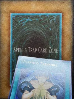 Yugioh Guarded Treasure DRLG-EN013 Secret Rare 1st Ed MP - Image 2