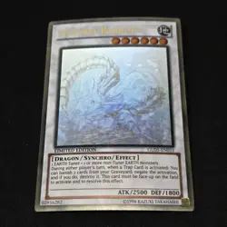 Yugioh Naturia Barkion GLD5-EN033 Ghost Gold Rare Limited Edition VLP - Image 3