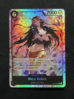 One Piece TCG - Nico Robin OP12-087 SR - Legacy of the Master - English - NM - Image 1
