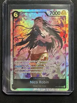 One Piece TCG - Nico Robin OP12-087 SR - Legacy of the Master - English - NM - Image 3