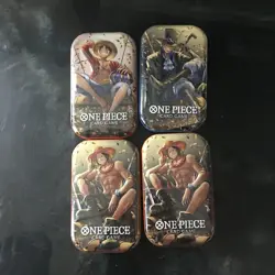 🔥 One Piece Carrying On His Will TCG Mini Tins Vol 2, Lot of 4 Sealed 🔥 - Image 1