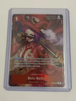 2023 One Piece—Belo Betty #OP05-015 Awakening of the New Era—Rare Foil [Alt Art] - Image 3