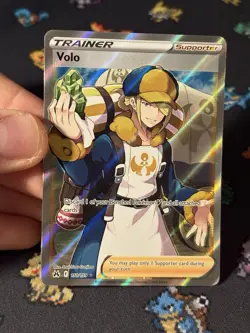 Pokemon Cards Volo 151/159 Full Art Ultra Rare Crown Zenith - (NM) - Image 2