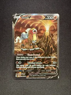 Entei v Crown Zenith Galarian Gallery Holo Ultra Rare Pokemon TCG GG36/GG70 - Image 1