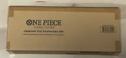 One Piece TCG Japanese 2nd Anniversary Set English Edition Sealed New - Image 1