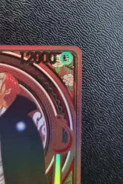 SHANKS SP GOLD Alt Art OP09-004 SR ONE PIECE Japanese OP13 2025 NM - Image 3