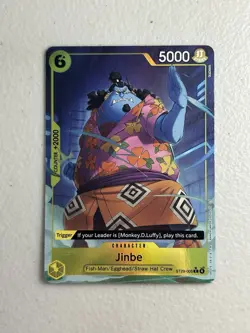 One Piece Egghead Starter Deck Jinbe ST29-005 SR ALT ART NM - Image 1