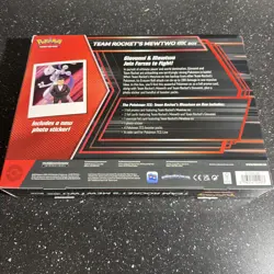 Pokemon Cards SEALED Team Rockets Mewtwo Ex Box Destined Rivals 4 Booster Packs - Image 2