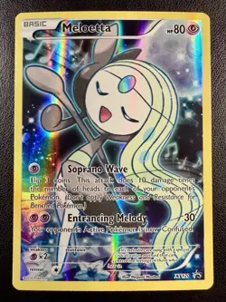Meloetta - XY120 - Black Star Promo Holo Pokemon Card - NM/LP - Image 1
