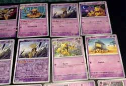 Abra Kadabra & Alakazam Pokemon TCG Mixed Card Bundle NM - Image 4
