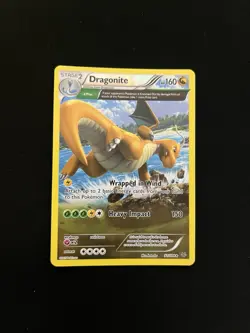 Reverse Holo Dragonite 52/108 MINT/NM Pokemon Cards Vintage Holo Rare Full Art - Image 1