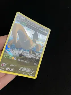 Holo Dragonite 52/108 EXC Pokemon Cards Vintage Holo Rare Full Art - Image 2