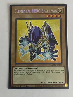 Yugioh Chibi Artwork 10 Card Set Time Wizard Sparkman Kuriboh HERO NM Free Pack - Image 3