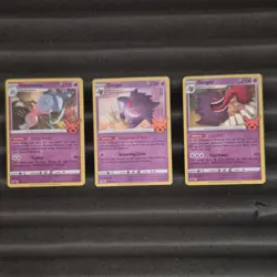 Pokemon TCG Hatterene & Gengar Psychic Card Lot 3 Cards 2021 2022 English - Image 1