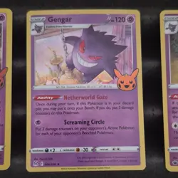 Pokemon TCG Hatterene & Gengar Psychic Card Lot 3 Cards 2021 2022 English - Image 3