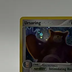 Pokemon Ursaring 18/115 Unseen Forces Reverse Holo Rare Stage 1 Card 80HP 2005 - Image 2