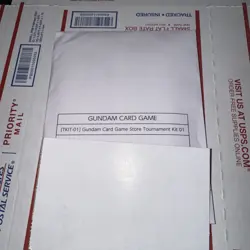 Gundam Card Game Store Tournament Kit TCG TKIT-01 English NEW SEALED - Image 1