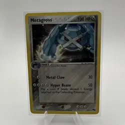 Pokemon Metagross 2/17 POP Series 1 Holo Rare Stage 2 Card 100HP 2006 - Image 1