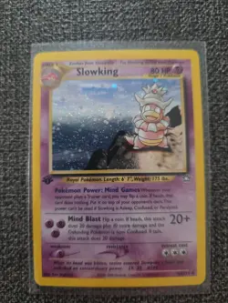 Slowking 14/111 Neo Genesis 1st Edition Holo Card Near Mint Condition - Image 1