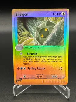 Shelgon Reverse Holo 20/97 EX Dragon Pokemon Card 2003 WoTC Vintage - Image 1