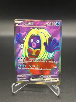Jynx ex Full Art 191/165 151 sv2a Pokemon Card 2023 NM - Image 1