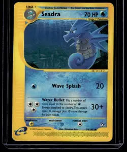 Seadra 058/147 Aquapolis Uncommon English Pokemon Card - Image 1