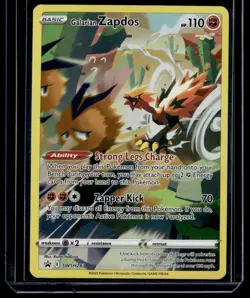 Galarian Zapdos SWSH283 Promo English Pokemon Card - Image 1