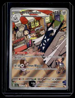 Archaludon 155/142 SV07: Stellar Crown English Pokemon Card - Image 1