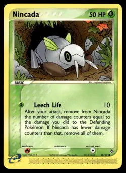 Nincada 68/97 Dragon Common English Pokemon Card - Image 1