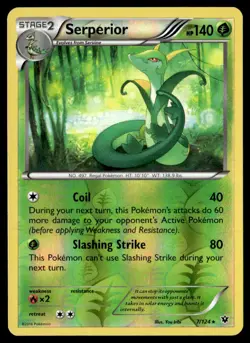 Serperior BW20 Black and White Promos Reverse Holo English Pokemon Card - Image 1