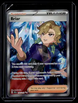 Briar 163/142 Ultra Rare Stellar Crown Pokemon Card 2024 NM - Image 1