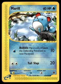 Marill 120/165 Expedition Pokemon Card WoTC E-Reader - Image 1