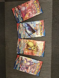 Pokemon Battle Styles Booster Pack ART SET: 4 PACKS!! - Image 1