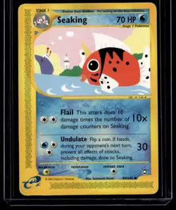 Seaking 059/147 Aquapolis Uncommon English Pokemon Card - Image 1