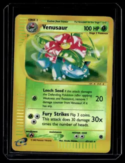 Venusaur 67/165 Reverse Holo Expedition Pokemon Card WoTC E-Reader - Image 1